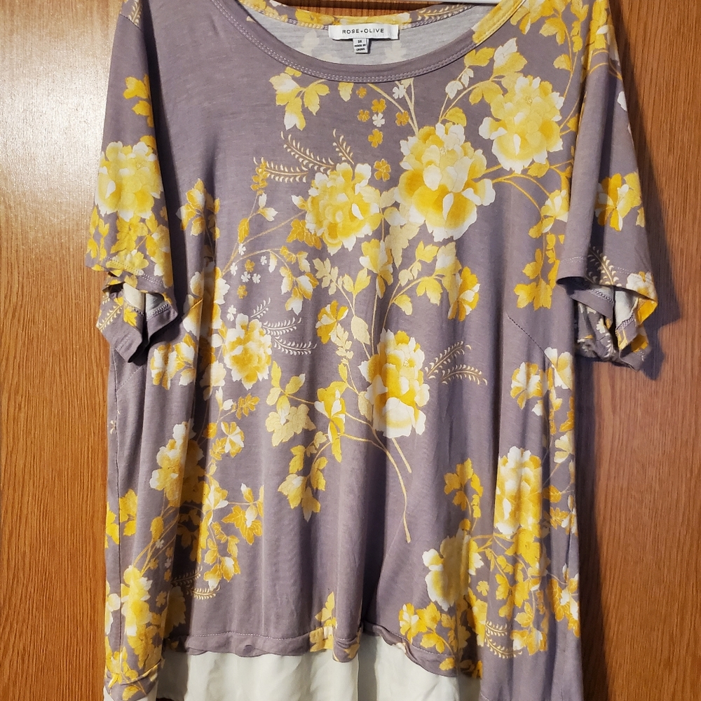 Flower Dress Top